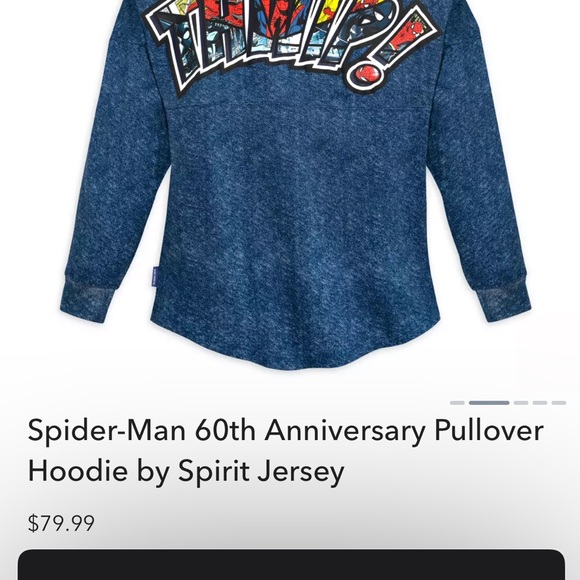Spider-Man 60th Anniversary Pullover Hoodie by Spirit Jersey - Picture 2 of 5